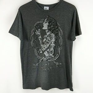 Black Market Art Co gray graphic tattoo gypsie